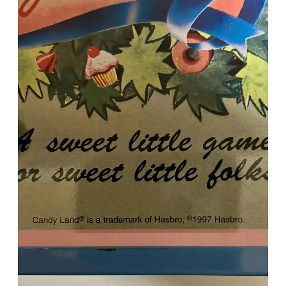 Vintage Candy‎ Land Tin Lunch Box(1997) - Classic 1967 Artwork